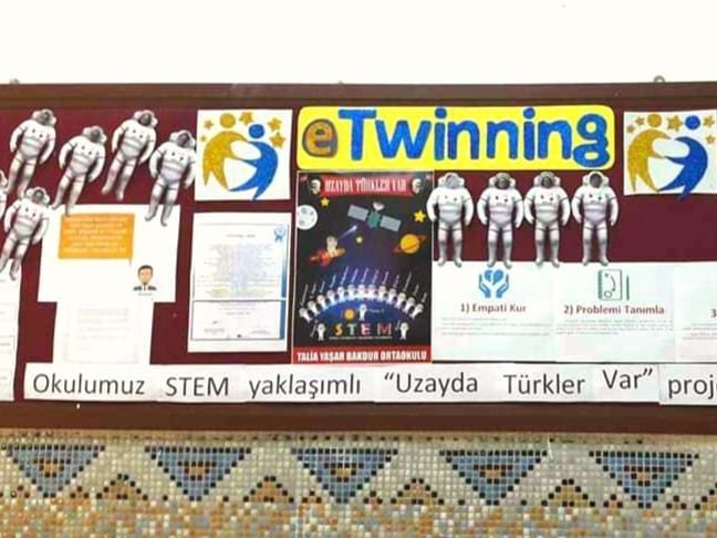 "Uzayda Türkler Var" adlı projemizin "Ulusal Kalite Etiketi" takdimi