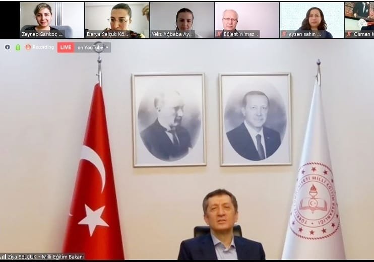 Milli Eğitim Bakanımız Sayın Ziya SELÇUK, canlı yayın konuğu oldu